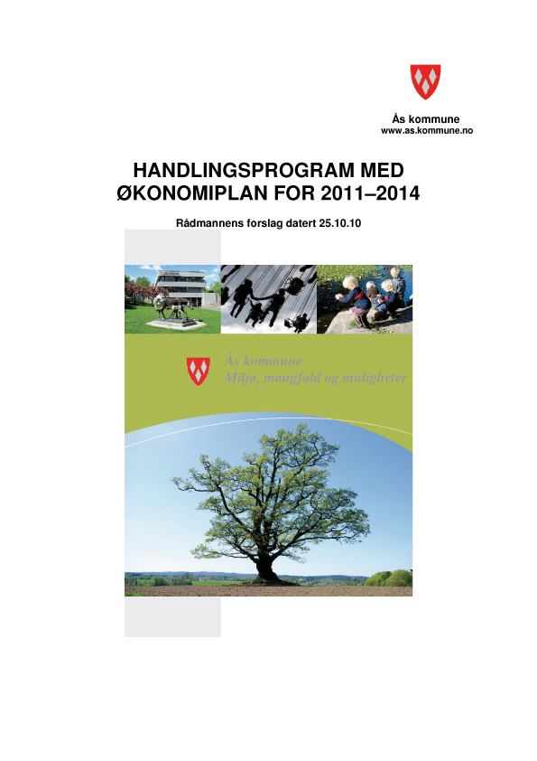 Handlingsprogram 2011 - 2014 struktur forsideillustrasjon