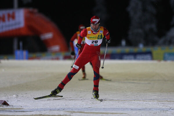 26.11.2010, Kuusamo, Finland (FIN): Mikko Kokslien (NOR), Fischer - FIS world cup nordic combined, individual gundersen HS142/10km, Kuusamo (FIN). www.nordicfocus.com. © Laiho/NordicFocus. Every downloaded picture is fee-liable. NordicFocus