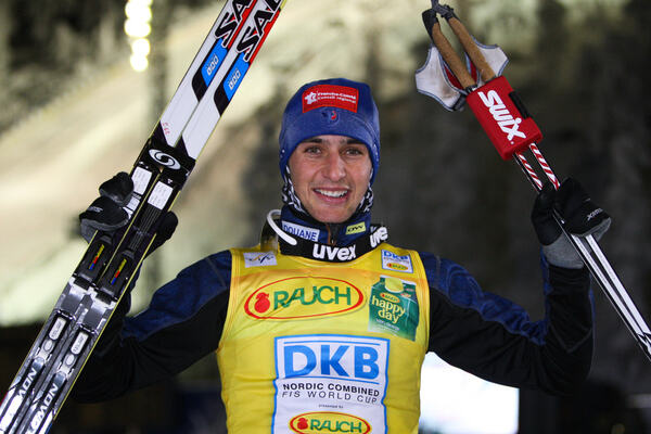 26.11.2010, Kuusamo, Finland (FIN): Jason Lamy-Chappuis (FRA), Salomon, Odlo - FIS world cup nordic combined, individual gundersen HS142/10km, Kuusamo (FIN). www.nordicfocus.com. © Laiho/NordicFocus. Every downloaded picture is fee-liable. NordicFocus