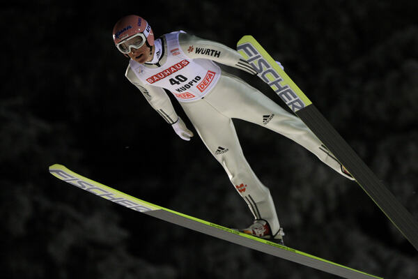 30.11.2010, Kuopio, Finland (FIN): Severin Freund (GER), Fischer - FIS world cup ski jumping, individual HS127 training, Kuopio (FIN). www.nordicfocus.com. © Laiho/NordicFocus. Every downloaded picture is fee-liable. NordicFocus