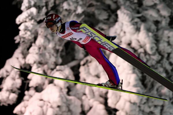 01.12.2010, Kuopio, Finland (FIN): Ville Larinto (FIN), Fischer - FIS world cup ski jumping, individual HS127, Kuopio (FIN). www.nordicfocus.com. © Laiho/NordicFocus. Every downloaded picture is fee-liable. NordicFocus