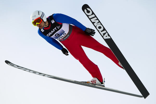 28.02.2011, Oslo, Norway (NOR): Jason Lamy Chappuis (FRA), Salomon, Swix, One Way - FIS nordic world ski championships, nordic combined, team HS106/4x5km, Oslo (NOR). www.nordicfocus.com. © Laiho/NordicFocus. Every downloaded picture is fee-liable. NordicFocus