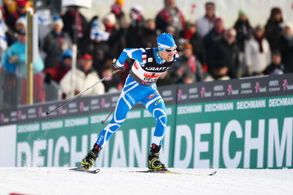 28.02.2011, Oslo, Norway (NOR): Maxime Laheurte (FRA), Fischer, Swix, Rottefella, One Way - FIS nordic world ski championships, nordic combined, team HS106/4x5km, Oslo (NOR). www.nordicfocus.com. © Laiho/NordicFocus. Every downloaded picture is fee-liab NordicFocus