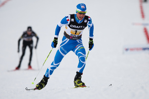 28.02.2011, Oslo, Norway (NOR): Francois Braud (FRA), Fischer, Rottefella, One Way - FIS nordic world ski championships, nordic combined, team HS106/4x5km, Oslo (NOR). www.nordicfocus.com. © Laiho/NordicFocus. Every downloaded picture is fee-liable.