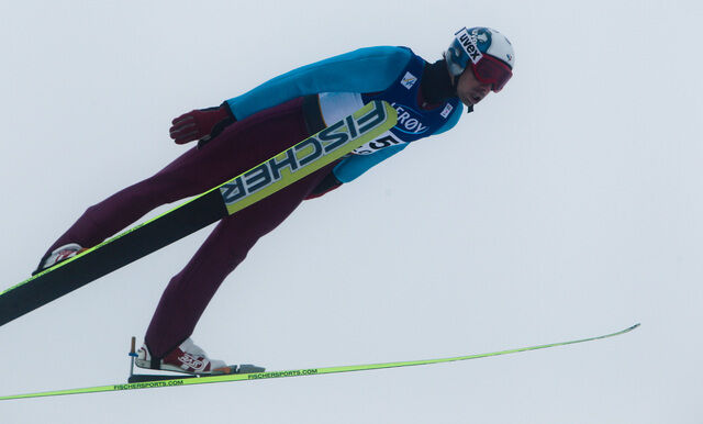 02.03.2011, Oslo, Norway (NOR): Maxime Laheurte (FRA), Fischer, Swix, Rottefella, One Way - FIS nordic world ski championships, nordic combined, individual gundersen HS134/10km, Oslo (NOR). www.nordicfocus.com. © Laiho/NordicFocus. Every downloaded pict