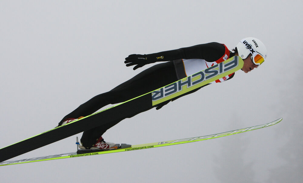 25.02.2011, Oslo, Norway (NOR): Nicolas Mayer (FRA), Fischer  - FIS nordic world ski championships, ski jumping, individual HS106, Oslo (NOR). www.nordicfocus.com. © Laiho/NordicFocus. Every downloaded picture is fee-liable.