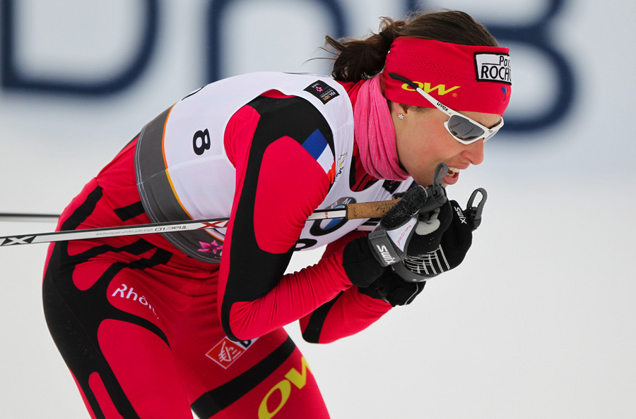 24.02.2011, Oslo, Norway (NOR): Laure Barthelemy (FRA), Fischer, Swix, Salomon, One Way 
- FIS nordic world ski championships, cross-country, individual sprint, Oslo (NOR). www.nordicfocus.com. © Laiho/NordicFocus. Every downloaded picture is fee-liable.