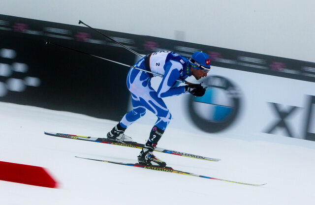 02.03.2011, Oslo, Norway (NOR): Jason Lamy Chappuis (FRA), Salomon, Swix, One Way - FIS nordic world ski championships, nordic combined, individual gundersen HS134/10km, Oslo (NOR). www.nordicfocus.com. © Laiho/NordicFocus. Every downloaded picture is f