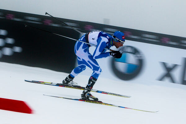 02.03.2011, Oslo, Norway (NOR): Jason Lamy Chappuis (FRA), Salomon, Swix, One Way - FIS nordic world ski championships, nordic combined, individual gundersen HS134/10km, Oslo (NOR). www.nordicfocus.com. © Laiho/NordicFocus. Every downloaded picture is f NordicFocus