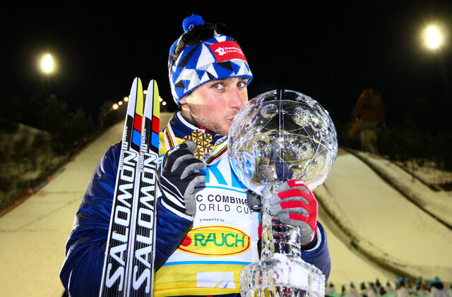 12.03.2011, Lahti, Finland (FIN): Jason Lamy Chappuis (FRA), Salomon, Swix, One Way - FIS world cup nordic combined, individual gundersen HS130/10km, Lahti (FIN). www.nordicfocus.com. © Laiho/NordicFocus. Every downloaded picture is fee-liable.