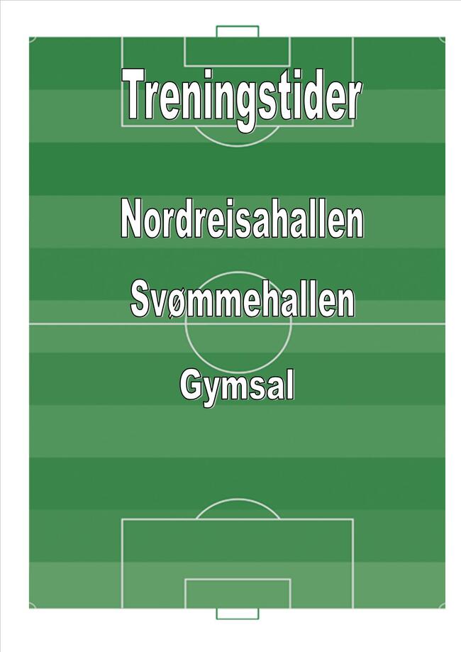 Treningstider 