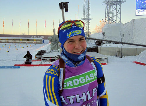 FÖRRA LÄNGDSTJÄRNAN Anna-Karin Strömstedt ingår numera i skidskyttelandslaget. Foto: KJELL-ERIK KRISTIANSEN