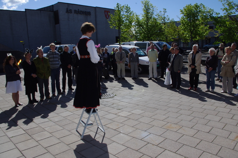 Åpning av biblioteket i Ås