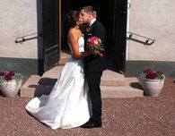 FREDRIK BYSTRÖM och Julia Limby som herr och fru i helgen…