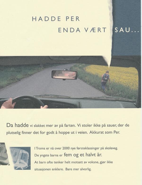 Trygg trafikk bilde skolestart