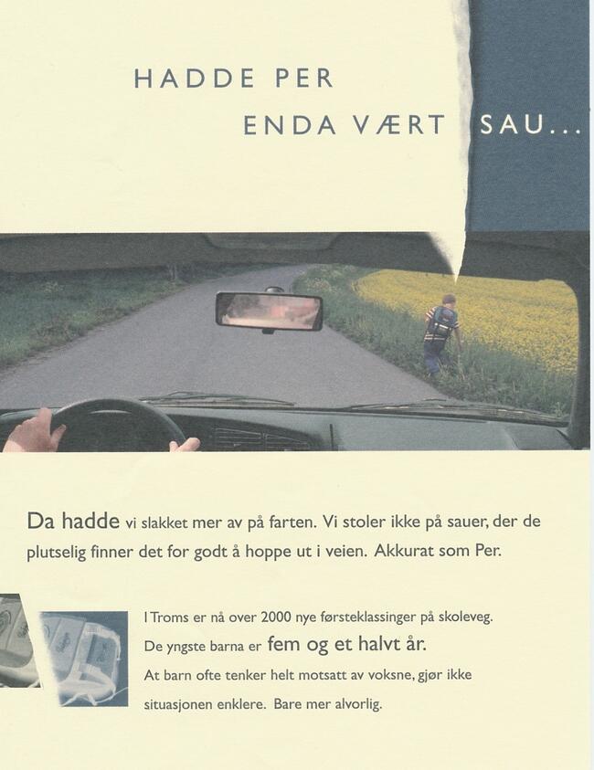 Trygg trafikk bilde skolestart