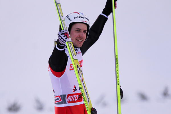 13.03.2011, Lahti, Finland (FIN): Simon Ammann (SUI), Fischer - FIS world cup ski jumping, individual HS130, Lahti (FIN). www.nordicfocus.com. © Laiho/NordicFocus. Every downloaded picture is fee-liable. NordicFocus