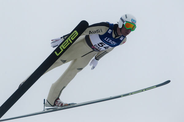 02.03.2011, Oslo, Norway (NOR): Tino Edelmann (GER), Madshus, Leki, Rottefella, Adidas - FIS nordic world ski championships, nordic combined, individual gundersen HS134/10km, Oslo (NOR). www.nordicfocus.com. © Laiho/NordicFocus. Every downloaded picture NordicFocus