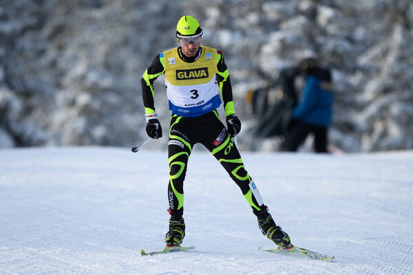 04.12.2011, Lillehammer, Norway (NOR): Maxime Laheurte (FRA), Fischer, Swix, Rottefella, One Way - FIS world cup nordic combined, individual gundersen HS138/10km, Lillehammer (NOR). www.nordicfocus.com. Â© Laiho/NordicFocus. Every downloaded picture is NordicFocus