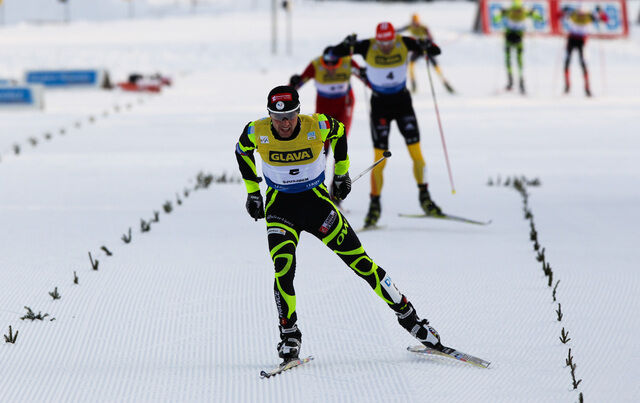 04.12.2011, Lillehammer, Norway (NOR): Jason Lamy Chappuis (FRA), Salomon, Swix, One Way - FIS world cup nordic combined, individual gundersen HS138/10km, Lillehammer (NOR). www.nordicfocus.com. © Laiho/NordicFocus. Every downloaded picture is fee-lia NordicFocus 04.12.2011, Lillehammer, Norway (NOR): Jason Lamy Chappuis (FRA), Salomon, Swix, One Way - FIS world cup nordic combined, individual gundersen HS138/10km, Lillehammer (NOR). www.nordicfocus.com. © Laiho/NordicFocus. Every downloaded picture is fee-lia