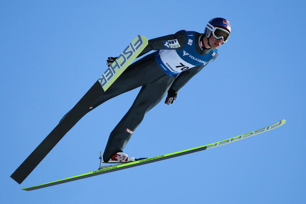 04.12.2011, Lillehammer, Norway (NOR): Gregor Schlierenzauer (AUT), Fischer - FIS world cup ski jumping, individual HS138, Lillehammer (NOR). www.nordicfocus.com. Â© Laiho/NordicFocus. Every downloaded picture is fee-liable. NordicFocus