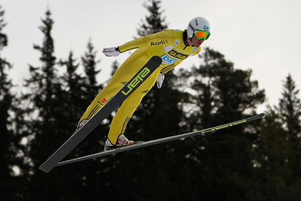 04.12.2011, Lillehammer, Norway (NOR): Tino Edelmann (GER), Madshus, Leki, Rottefella, Adidas - FIS world cup nordic combined, individual gundersen HS138/10km, Lillehammer (NOR). www.nordicfocus.com. Â© Laiho/NordicFocus. Every downloaded picture is fe NordicFocus