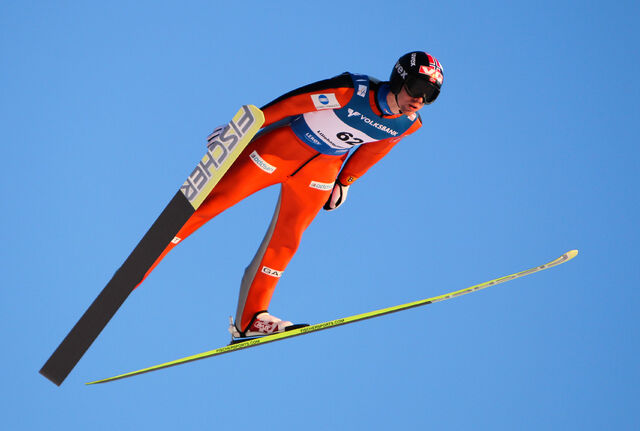 04.12.2011, Lillehammer, Norway (NOR): Anders Bardal (NOR), Fischer - FIS world cup ski jumping, individual HS138, Lillehammer (NOR). www.nordicfocus.com. Â© Laiho/NordicFocus. Every downloaded picture is fee-liable.