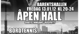 åpen hall ferbruar