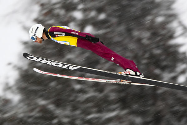 08.01.2012, Oberstdorf, Germany (GER): Jason Lamy Chappuis (FRA), Salomon, Swix, One Way - FIS world cup nordic combined, individual gundersen HS137/10km, Oberstdorf (GER). www.nordicfocus.com. Â© Laiho/NordicFocus. Every downloaded picture is fee-liab NordicFocus