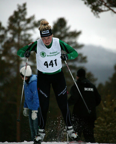 LINNEA BJÖRN från Sundbybergs IK är uttagen till Nordiska juniorlandskampen i Estland. Foto: VICTOR JACOBS