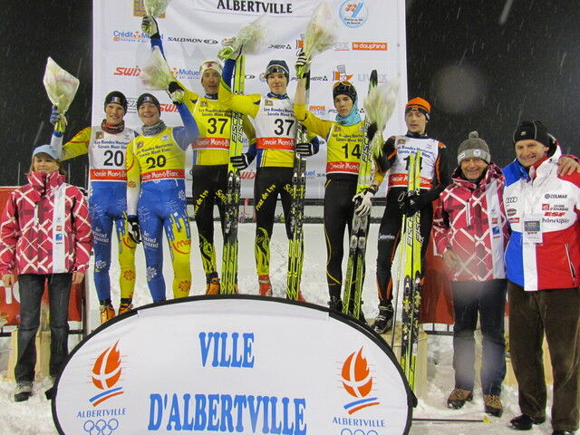 podium groupe C +personnalités Comité de Savoie