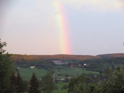 Regnbue over Hobøl Regnbue over Hobøl