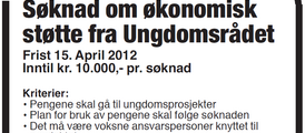søknad ungomdsråd