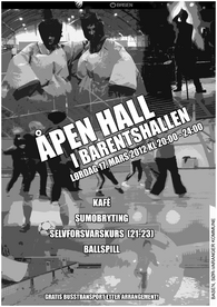 ÅPEN HALL 17 mars