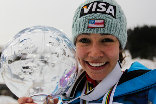 09.03.2012, Oslo, Norway (NOR): Sarah Hendrickson (USA), Fluege.de - FIS world cup ski jumping ladies, individual HS106, Lillehammer (NOR). www.nordicfocus.com. Â© Laiho/NordicFocus. Every downloaded picture is fee-liable. NordicFocus