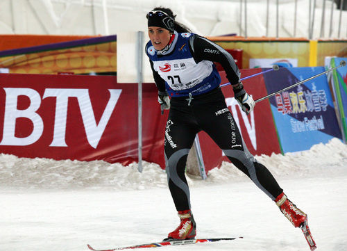 EVELINA BÅNGMAN åker den viktiga andrasträckan för Offerdals favoritlag i damstafetten. Foto: MOA MOLANDER KRISTIANSEN EVELINA BÅNGMAN åker den viktiga andrasträckan för Offerdals favoritlag i damstafetten. Foto: MOA MOLANDER KRISTIANSEN