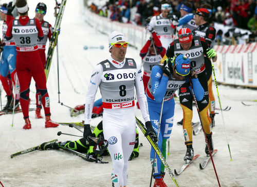 JOHAN OLSSON åker Tour de Ski i vinter. Här efter femmilen i Holmenkollen förra säsongen. Foto: MARCELA HAVLOVA