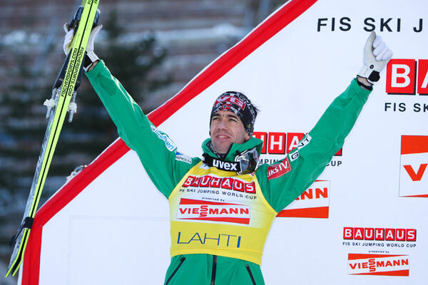 04.03.2012, Lahti, Finland (FIN): Anders Bardal (NOR), Fischer - FIS world cup ski jumping, individual HS97, Lahti (FIN). www.nordicfocus.com. Â© Laiho/NordicFocus. Every downloaded picture is fee-liable. NordicFocus