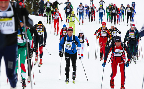 17.03.2012, Rena, Norway (NOR): Slower skiers - FIS Marathon Cup Birkebeinerrennet, Rena (NOR). www.nordicfocus.com.© Veltheim/NordicFocus. Every downloaded picture is fee-liable.