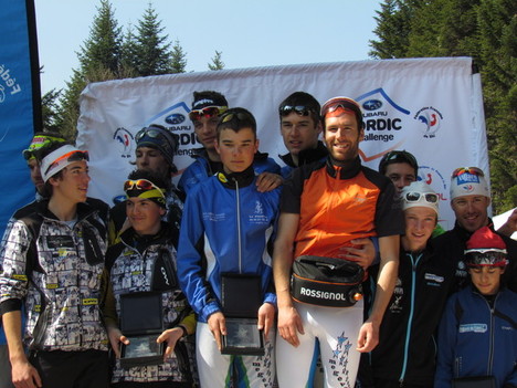 Gérardmer relais Podium D1 Hommes