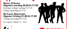 Oppstart ungdomsklubber høsten 2012