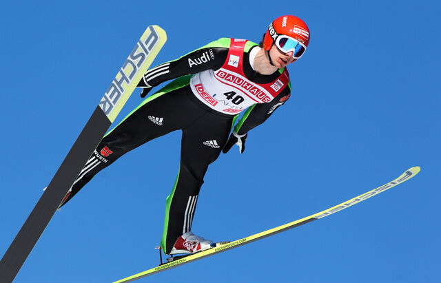 04.03.2012, Lahti, Finland (FIN): Andreas Wank (GER), Fischer - FIS world cup ski jumping, individual HS97, Lahti (FIN). www.nordicfocus.com. Â© Laiho/NordicFocus. Every downloaded picture is fee-liable.
