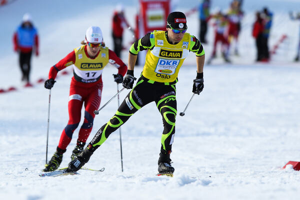10.03.2012, Oslo, Norway (NOR): Jason Lamy Chappuis (FRA), Salomon, Swix, One Way - FIS world cup nordic combined, individual gundersen HS134/10km, Oslo (NOR). www.nordicfocus.com. Â© Laiho/NordicFocus. Every downloaded picture is fee-liable. NordicFocus