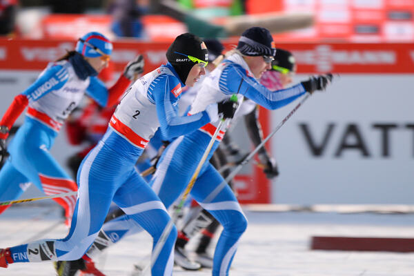 30.11.2012, Kuusamo, Finland (FIN): Mona-Lisa Malvalehto (FIN), Peltonen, Rex, Alpina, Rottefella, Craft - FIS world cup cross-country, individual sprint, Kuusamo (FIN). www.nordicfocus.com. © Laiho/NordicFocus. Every downloaded picture is fee-liable. NordicFocus