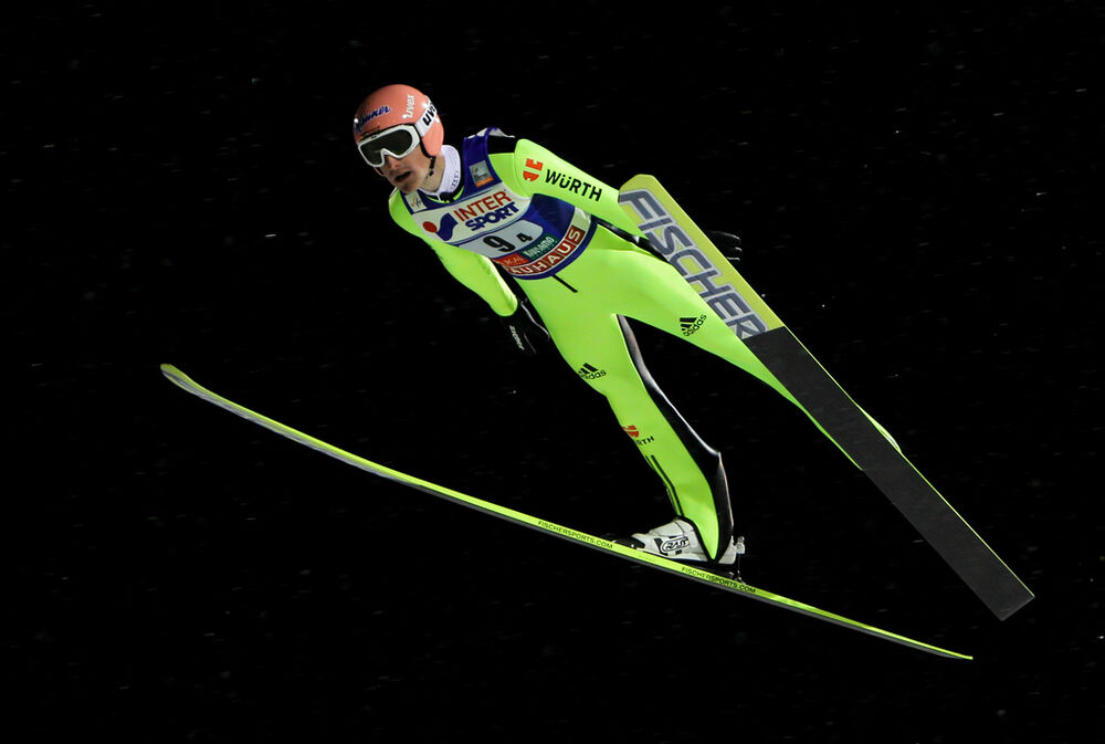 30.11.2012, Kuusamo, Finland (FIN): Severin Freund (GER), Fischer - FIS world cup ski jumping, team HS142, Kuusamo (FIN). www.nordicfocus.com. © Laiho/NordicFocus. Every downloaded picture is fee-liable.