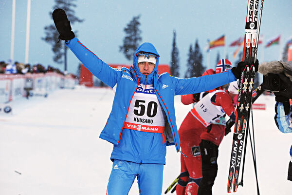 01.12.2012, Kuusamo, Finland (FIN): Alexander Legkov (RUS)- FIS world cup cross-country, 10km men, Kuusamo (FIN). www.nordicfocus.com. © Felgenhauer/NordicFocus. Every downloaded picture is fee-liable. NordicFocus