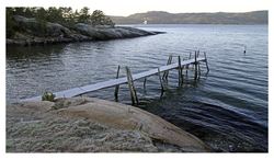 Pålebrygge på Emmerstad_