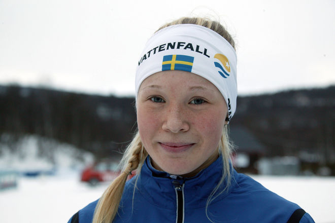 JONNA SUNDLING, IFK Umeå är en av favoriterna till JSM-guldet i sprint i D19-20. Foto: KJELL-ERIK KRISTIANSEN