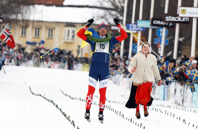 DANIEL TYNELL vinner Vasaloppet 2009. Han har tre segrar och satsar på en fjärde i en säsong där han kör nästan endast klassisk tävlingar. ARKIVFOTO