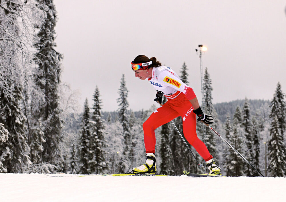 24.11.2012, Gaellivare, Sweden (SWE): Justyna Kowalczyk (POL)- FIS world cup cross-country, 10km women, Gaellivare (SWE). www.nordicfocus.com. © Felgenhauer/NordicFocus. Every downloaded picture is fee-liable.
